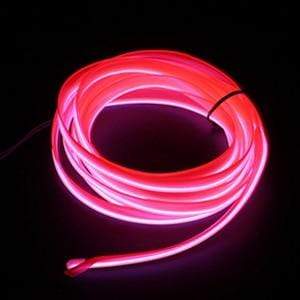 Okeen 1m/2m/3m/5m Neon LED Car Interior Lighting  Strips Auto LED Strip Garland EL Wire Rope Car Decoration lamp Flexible Tube JadeMoghul Inc. 