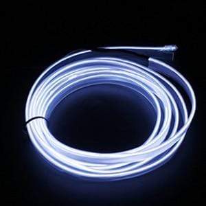 Okeen 1m/2m/3m/5m Neon LED Car Interior Lighting  Strips Auto LED Strip Garland EL Wire Rope Car Decoration lamp Flexible Tube JadeMoghul Inc. 