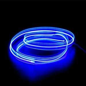 Okeen 1m/2m/3m/5m Neon LED Car Interior Lighting  Strips Auto LED Strip Garland EL Wire Rope Car Decoration lamp Flexible Tube JadeMoghul Inc. 
