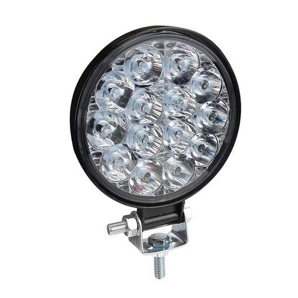 OKEEN 9LED 27W 16LED 48W Work Light 12V 24V Car LED Spotlight Square Round Auto Truck Off Road Mini Ledbar Offroad Accessories JadeMoghul Inc. 