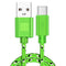 OLAF USB Type C Cable for Samsung Galaxy S10 9 Fast Charging Data Cable for Huawei Mate 20 Pro Mobile Phone Charger Cord USB-C AExp