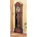 Old-style Wooden Grandfather Clock with Chime, Brown-Floor and Grandfather Clocks-Brown-Wood-JadeMoghul Inc.
