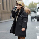 OLEKID -30 Degree Russian Winter Boys Down Jacket Hooded Fur Collar Girls Winter Coat 5-14 Years Kids Teenage Snow Outerwear JadeMoghul Inc. 