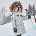 OLEKID -30 Degree Russian Winter Boys Down Jacket Hooded Fur Collar Girls Winter Coat 5-14 Years Kids Teenage Snow Outerwear JadeMoghul Inc. 