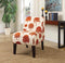 Ollano Accent Chair, Tree Fabric Multicolor-Armchairs and Accent Chairs-Multicolor-Fabric Foam Poplar-JadeMoghul Inc.