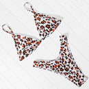 OMKAGI Bikini Micro Swimwear Women Leopard High Cut Swimming Bathing Suit Biquini Set Sexy Swimsuit Femme Brazilian Bikini 2020 AExp
