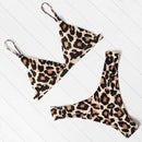 OMKAGI Bikini Micro Swimwear Women Leopard High Cut Swimming Bathing Suit Biquini Set Sexy Swimsuit Femme Brazilian Bikini 2020 AExp