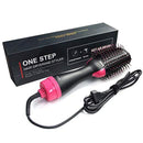 One Step Electric Hot Air Brush Multifunctional Negative Ions Hair Blow Dryer Straightener Brush Smooth Frizz & Ionic Technology AExp