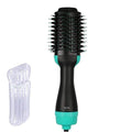 One Step Hair Dryer & Volumizer Salon Hot Air Paddle Styling Brush Negative Ion Generator Hair Straightener Curler AExp