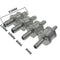One Way 6/8/10/ 12mm 4  Size Valves Aluminium Alloy Fuel Non Return Check Valve One Way Fit Carburettor JadeMoghul Inc. 