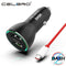 OnePlus Dash Charge Metal Car Charger Dual USB for OnePlus 6 5T 5 3T 3 Original One Plus Dash USB Type C Cable Fast Charging-BK Dash Charger Set-JadeMoghul Inc.