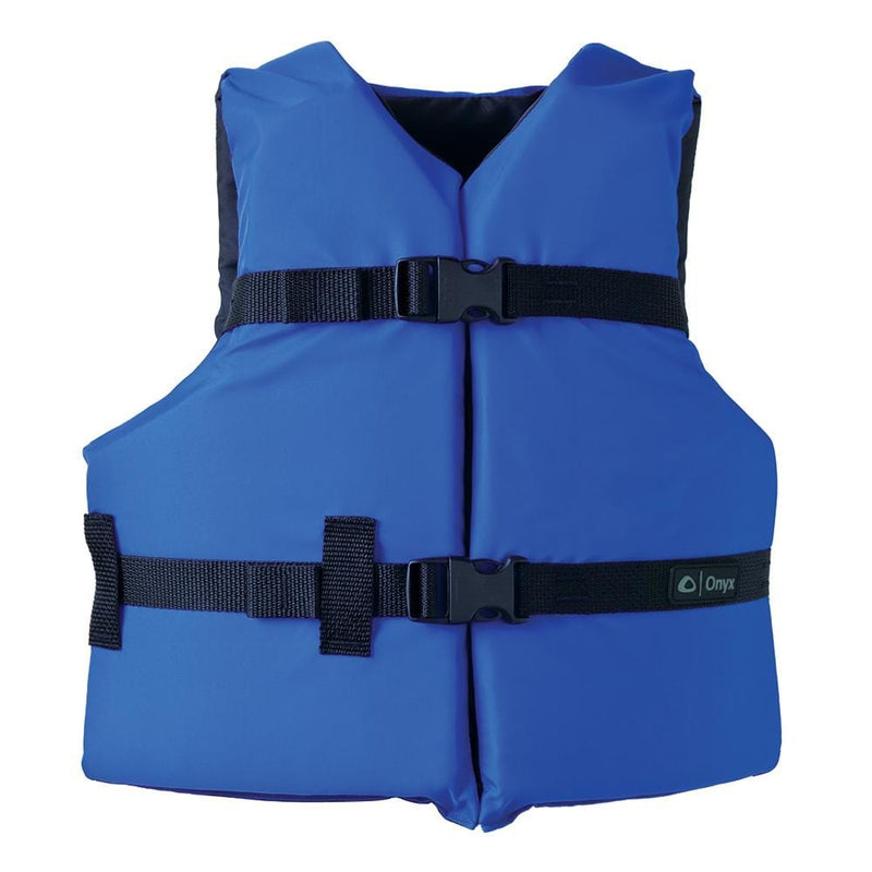 Onyx Nylon General Purpose Life Jacket - Youth 50-90lbs - Blue [103000-500-002-12]-Personal Flotation Devices-JadeMoghul Inc.