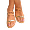 Open Toe Flat Slippers / Sandals AExp