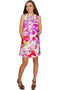 Orchid Caprice Orchid Caprice Adele Pretty Pink Floral Shift Dress - Women Adele Shift Dress