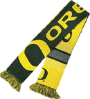 Oregon Reversible Split Logo Scarf-Scarves-JadeMoghul Inc.