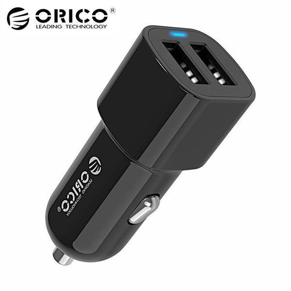 ORICO 3.4A Dual Port USB Car Charger Mini Universal Fast Smart Car-Charger For Apple iPhone 7 LG Samsung Xiaomi &More Phone PC AExp