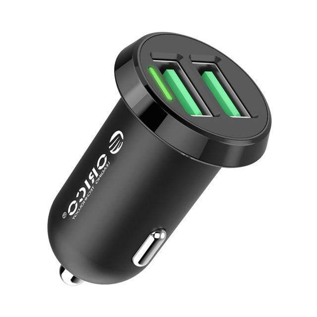 ORICO Dual USB Car Charger 17W Output Mobile Phone 2.4A Smart Travel Adapter for iPhone 7 Samsung Xiaomi Car USB Charger