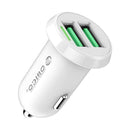 ORICO Dual USB Car Charger 17W Output Mobile Phone 2.4A Smart Travel Adapter for iPhone 7 Samsung Xiaomi Car USB Charger