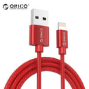 ORICO Fast Charging Data Cable for iPhone iPad Mini iPod Lighting to USB Cable Wire Lightning Cable 1M Cable AExp