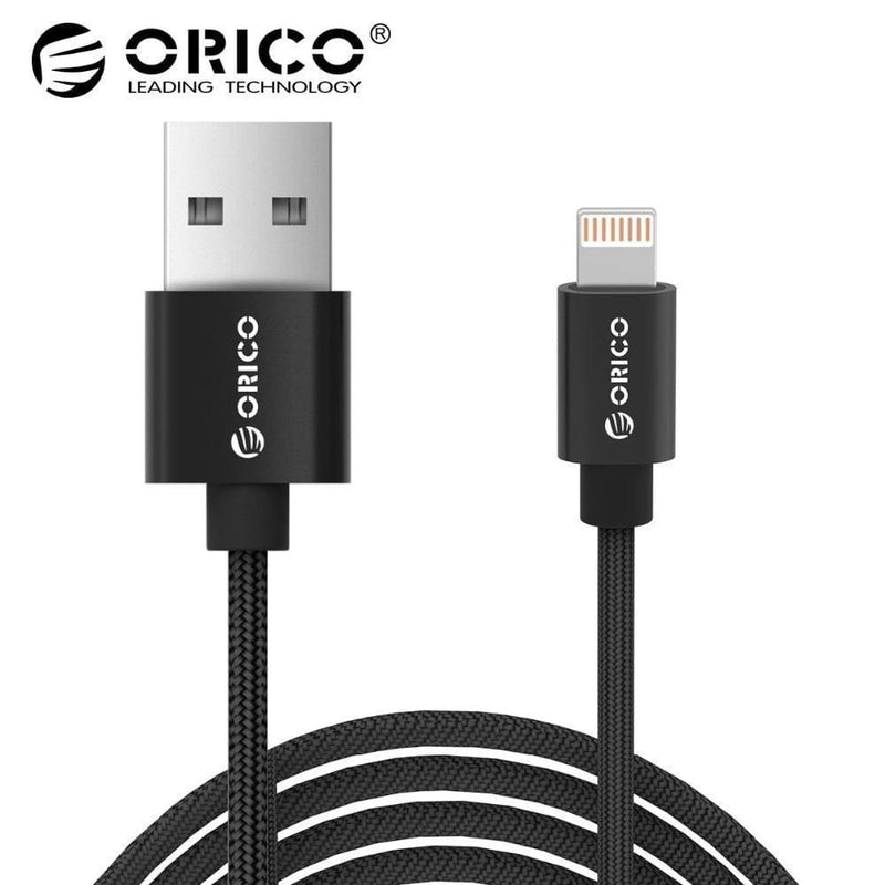 ORICO USB Cable 2.4A Lighting to USB Fast Charger Data Cable For iPhone 5S 6 7 8 iPad Mobile Phone Cable Phone Charger Cord AExp