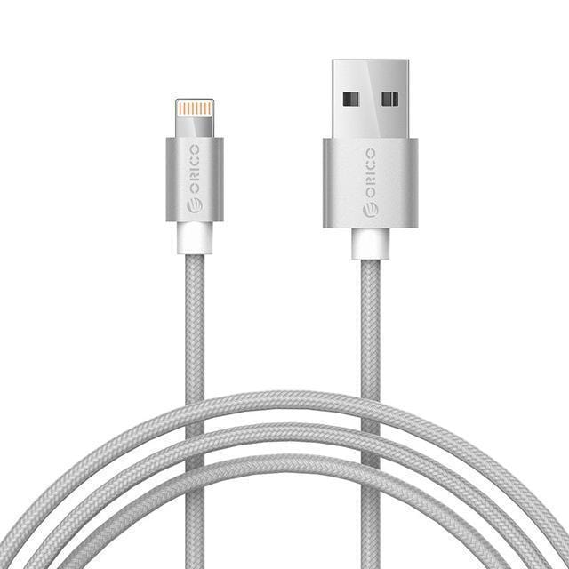 ORICO USB Cable 2.4A Lighting to USB Fast Charger Data Cable For iPhone 5S 6 7 8 iPad Mobile Phone Cable Phone Charger Cord AExp