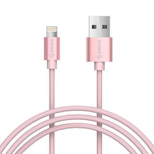 ORICO USB Cable 2.4A Lighting to USB Fast Charger Data Cable For iPhone 5S 6 7 8 iPad Mobile Phone Cable Phone Charger Cord AExp