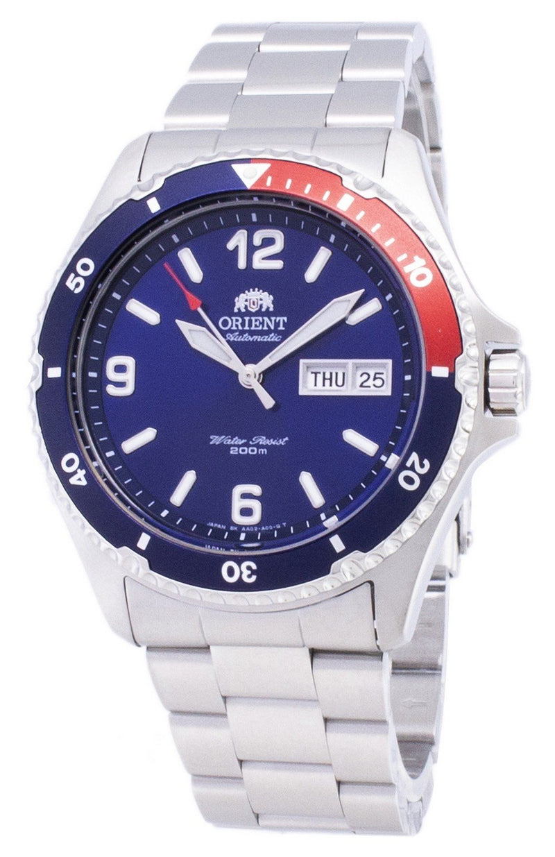Orient Mako II SAA02009D3 Automatic 200M Japan Made Men's Watch-Branded Watches-Blue-JadeMoghul Inc.