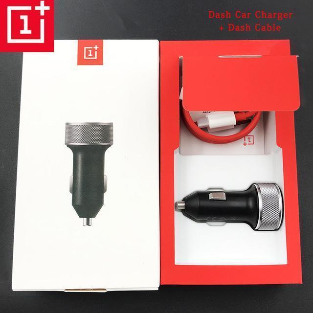 Original Car charger adapter for Oneplus 3T 5T 6 three five six DC01B DASH + 100cm 1+ DASH USB Type C fast quick charging Cable AExp