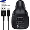 Original Car Charger Samsung Galaxy S9 S8 S 9 plus Fast Charger 1.2M USB Type-C Adaptive Travel Charging 9V1.67A & 5V2A Note 8 9 AExp