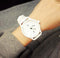 Original MILER Brand Soft Silicone Strap Jelly Quartz Watch Wristwatches for Women Ladies Lovers Black White-White-JadeMoghul Inc.