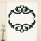 Ornate Monogram Personalized Photo Backdrop Berry (Pack of 1)-Wedding Reception Decorations-Sea Blue-JadeMoghul Inc.