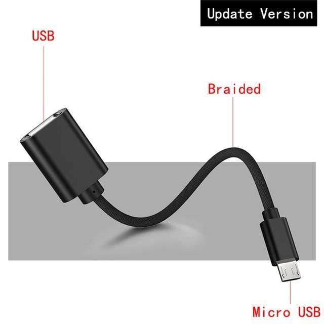 OTG Adapter Micro USB Cables OTG USB Cable Micro USB To USB for Samsung LG Sony Xiaomi Android Phone for Flash Drive AExp