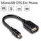 OTG Adapter Micro USB Cables OTG USB Cable Micro USB To USB for Samsung LG Sony Xiaomi Android Phone for Flash Drive AExp