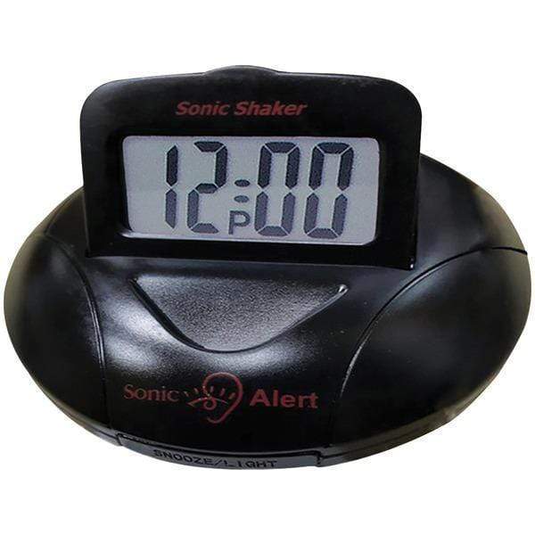 Other Accessories Sonic Shaker(TM) Travel Alarm Clock (Black) Petra Industries