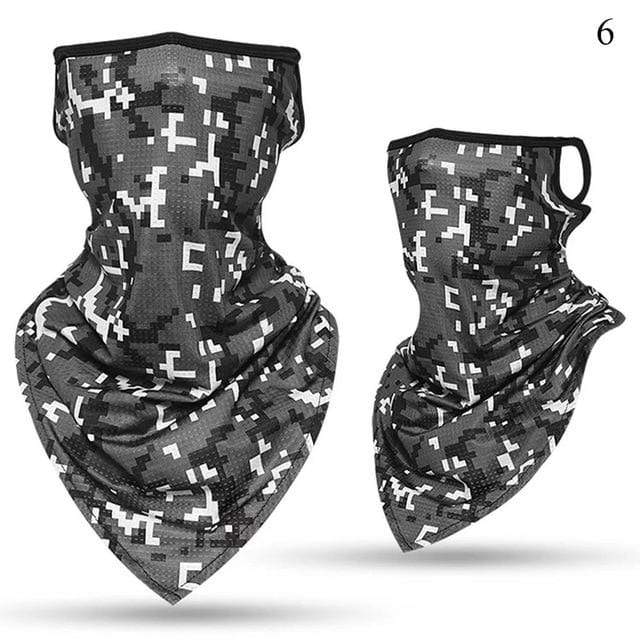 Ourdoor Ice Silk Triangle Scarf Cycling Bandana Hiking Camping Hunting Running Army Bicycle Military Tactical Neck Gaiter AExp