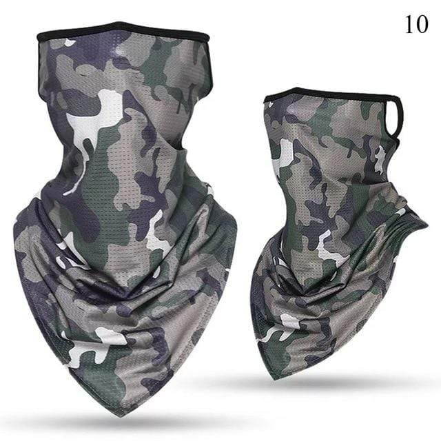 Ourdoor Ice Silk Triangle Scarf Cycling Bandana Hiking Camping Hunting Running Army Bicycle Military Tactical Neck Gaiter AExp