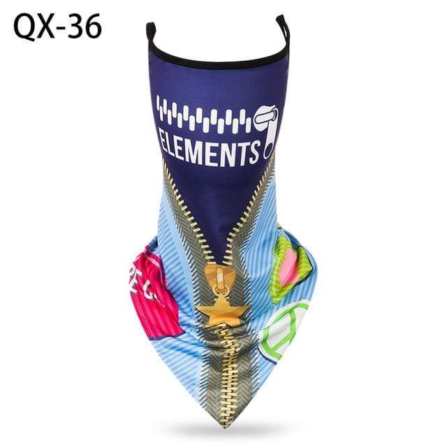 Ourdoor Ice Silk Triangle Scarf Cycling Bandana Hiking Camping Hunting Running Army Bicycle Military Tactical Neck Gaiter AExp