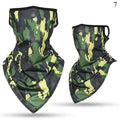 Ourdoor Ice Silk Triangle Scarf Cycling Bandana Hiking Camping Hunting Running Army Bicycle Military Tactical Neck Gaiter AExp