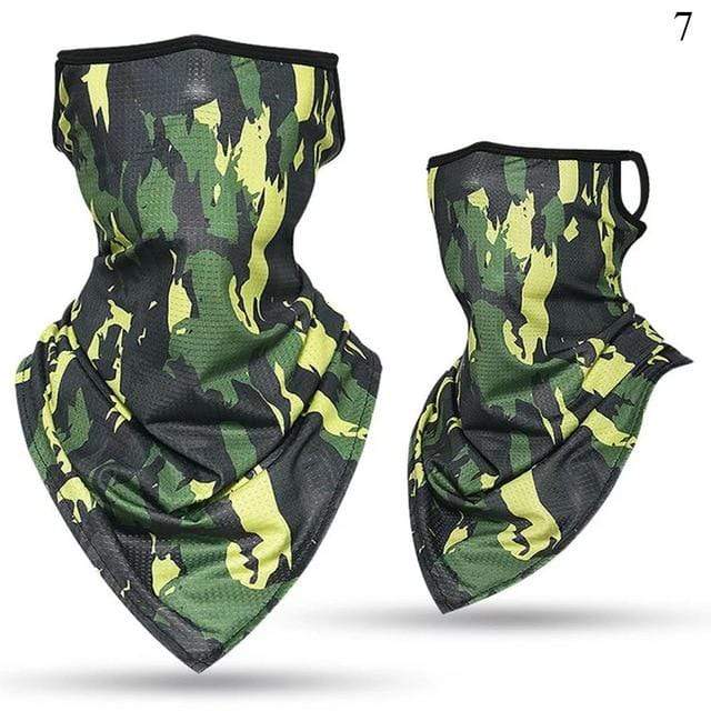 Ourdoor Ice Silk Triangle Scarf Cycling Bandana Hiking Camping Hunting Running Army Bicycle Military Tactical Neck Gaiter AExp