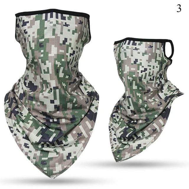 Ourdoor Ice Silk Triangle Scarf Cycling Bandana Hiking Camping Hunting Running Army Bicycle Military Tactical Neck Gaiter AExp