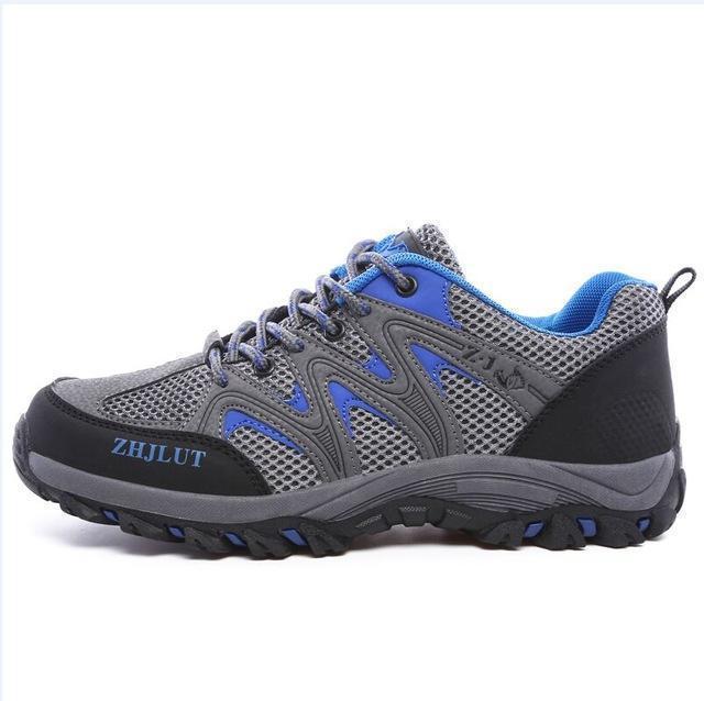 Outdoor Shoes / Comfortable Casual Men Breathable Flats-601 gray blue-5.5-JadeMoghul Inc.