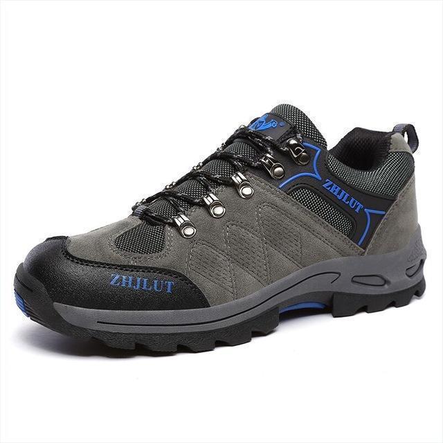 Outdoor Shoes / Comfortable Casual Men Breathable Flats-613 Gray-5.5-JadeMoghul Inc.