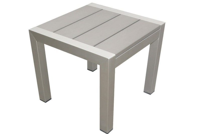 Outdoor Side Tables Outdoor Side Table, Gray Benzara