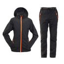 Outdoor Sports Quick Dry Jacket and Pants Set-jacket-Black set-S-JadeMoghul Inc.