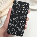 Outer Space Planet Stars Spaceship Case For Samsung Galaxy A71 A51 A81 A70 A60 A50 A40 A30 A21 A10 A9 A7 A8 Plus Note 9 8 AExp