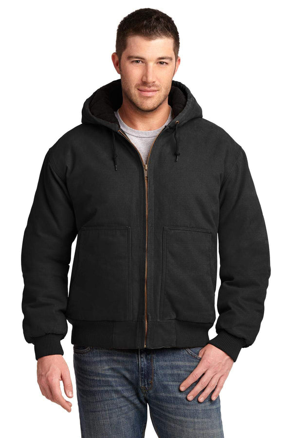 Outerwear CornerStone Men's Hooded Jacket CSJ413813 CornerStone
