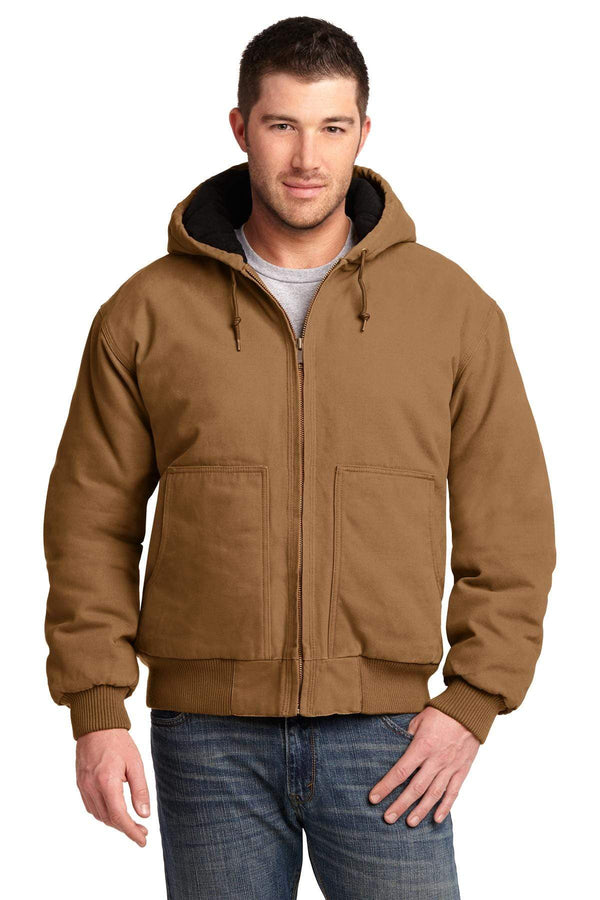 Outerwear CornerStone Men's Hooded Jacket CSJ413871 CornerStone