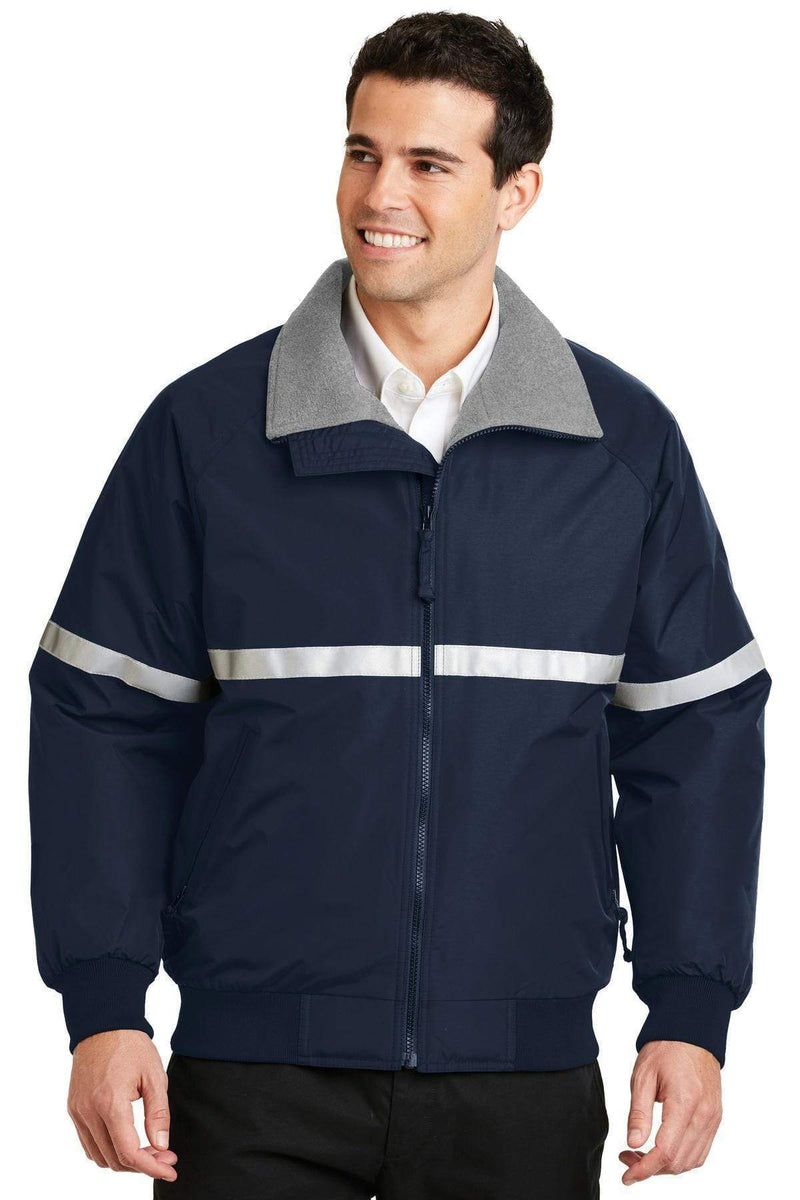 Outerwear Port Authority ChallengerJacket with Reflective Taping.  J754R Port Authority
