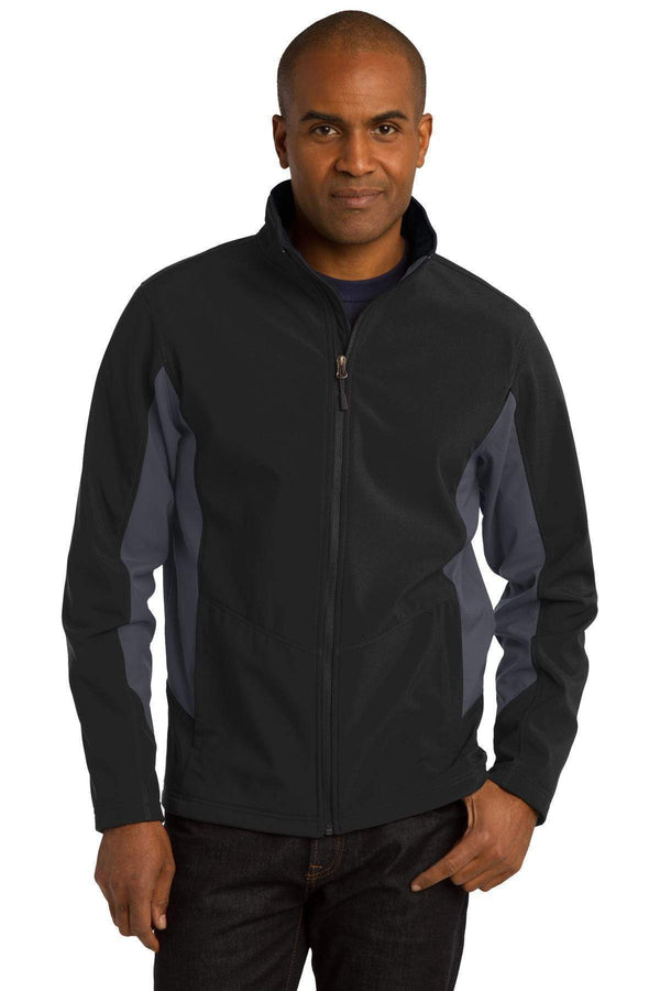 Outerwear Port Authority  Core Colorblock Soft Shell Jacket. J318 Port Authority