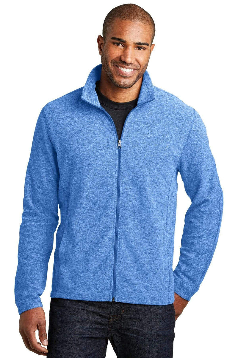 Outerwear Port Authority Heather Zip Up Jacket F2353382 Port Authority